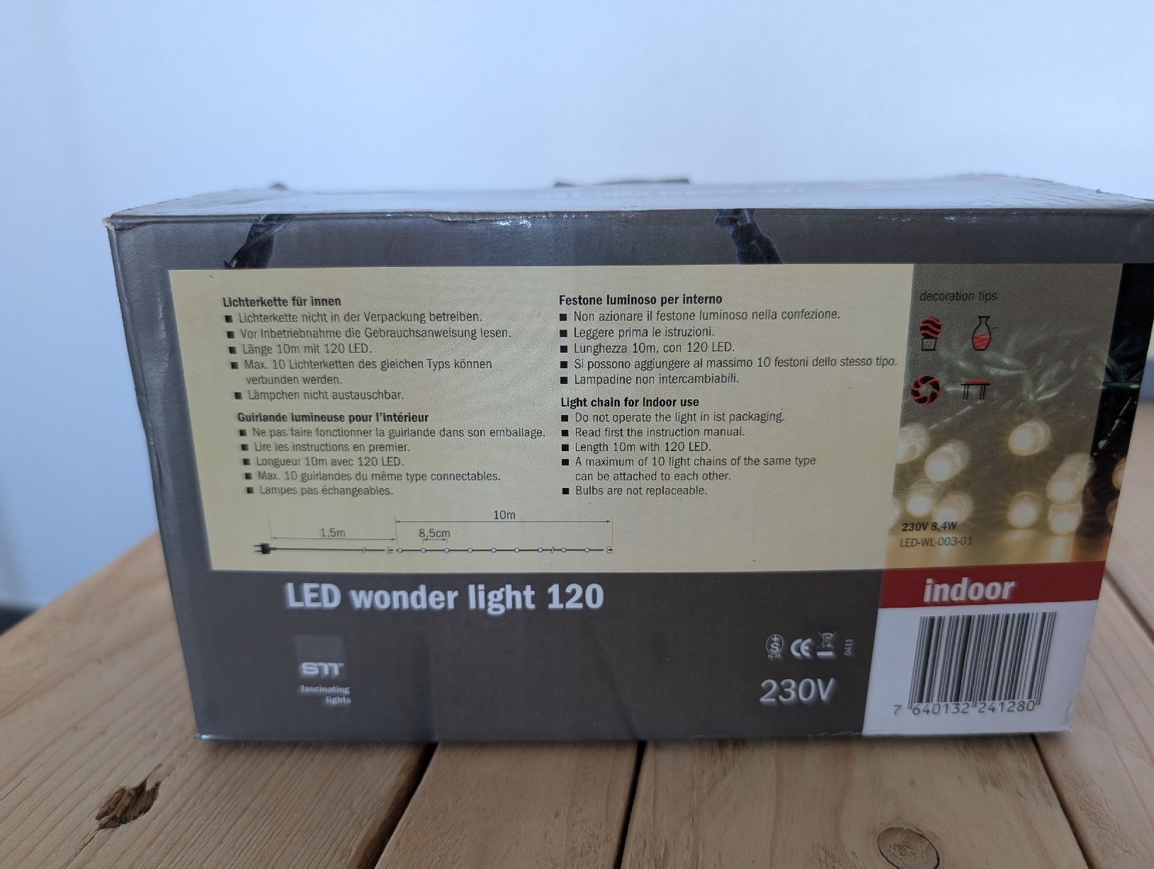 Ghirlande e barre luminose: Lichterketten für Drinnen – Usato da Buttwil venduto da Sadusk 5