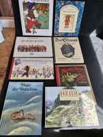 Gut erhaltene Kinderbücher, Heidi, Struwwelpeter, Elfen, Rie
