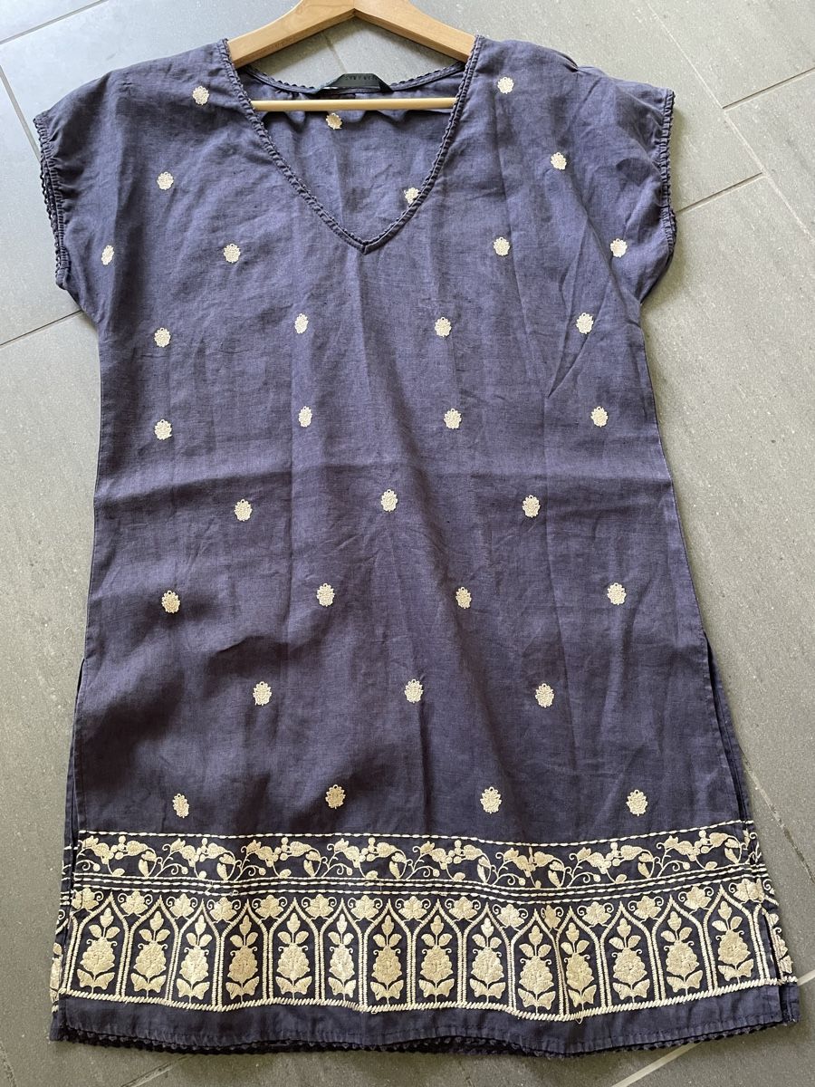 Zara Vestiti: Zara Leinenkleid / Bluse lang – Usato da Full-Reuenthal venduto da Mimi_1986