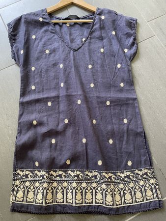 Zara Leinenkleid / Bluse lang