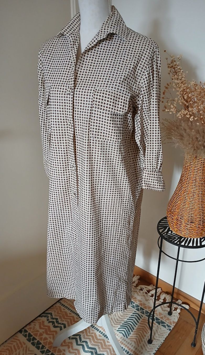 Vestiti: Étoile Paris Baumwolle Kleid,  Gr. M – Usato da Luzern venduto da Tavolna 7