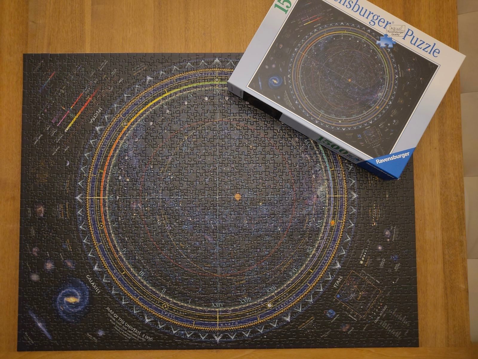 Ravensburger Puzzles: Das Universum, Ravensburger Puzzle, 1500 Stück – Neu (gemäss Beschreibung) aus Spiez von KMeijer