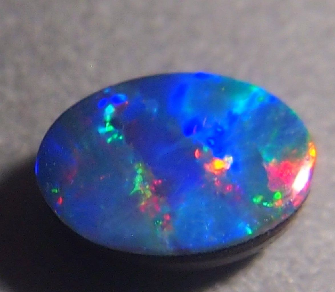Pietre preziose: 1 ct. Multicolour Blackopal-Douplette AAA – Nuovo e nell'imballaggio originale da Reinach BL venduto da rumablum 5
