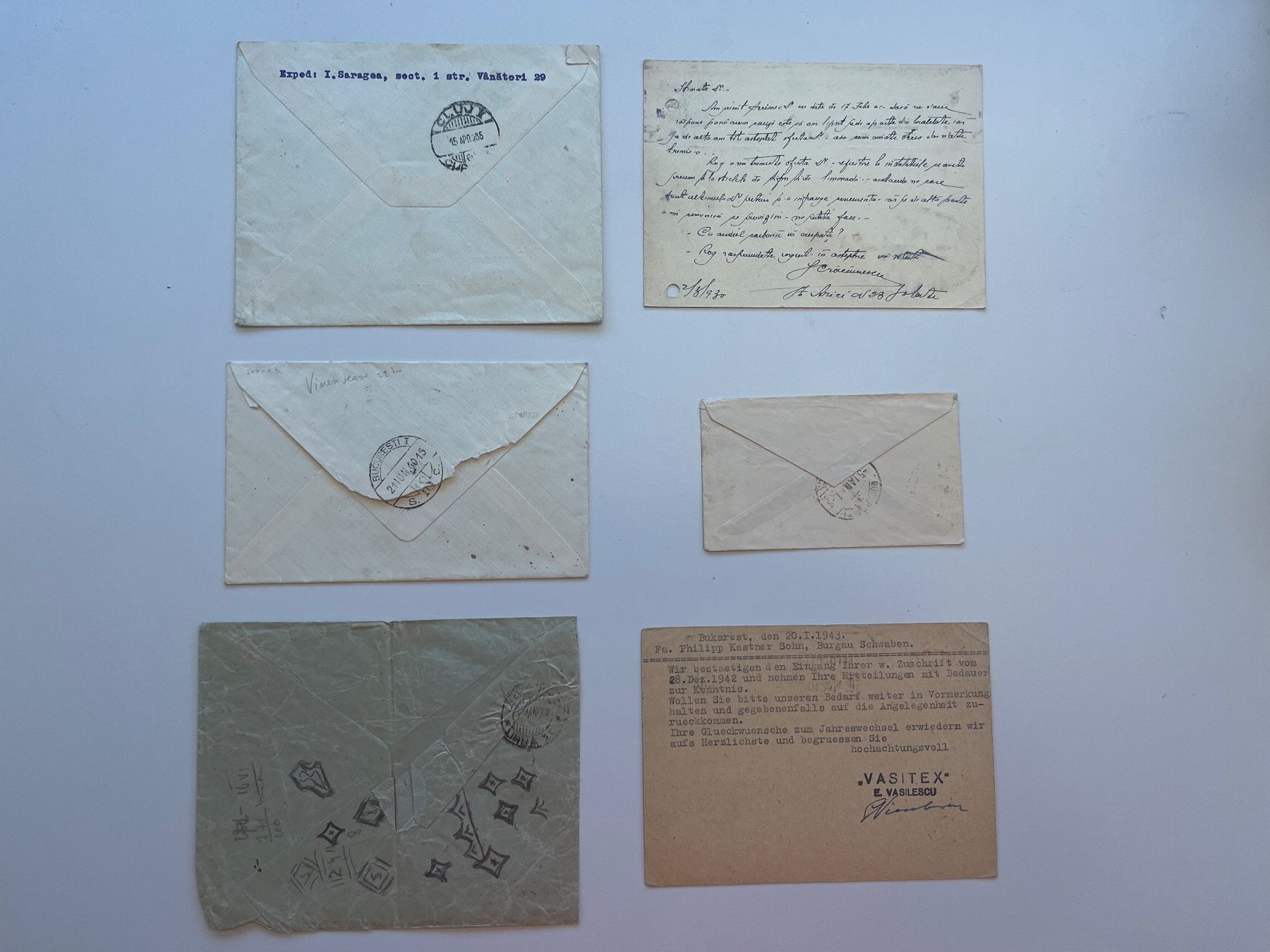Alle Briefmarken: Ganzsache Rumänien – Gebraucht aus Adliswil von derrick0825 1
