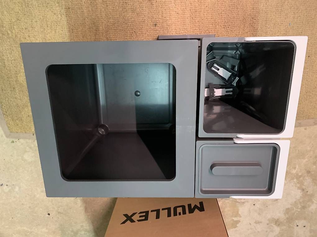 Müllex Cestini per rifiuti: Müllex X-LINE X55 L5 Basic Abfallsystem – Nuovo e nell'imballaggio originale da Speicher venduto da Thueringer