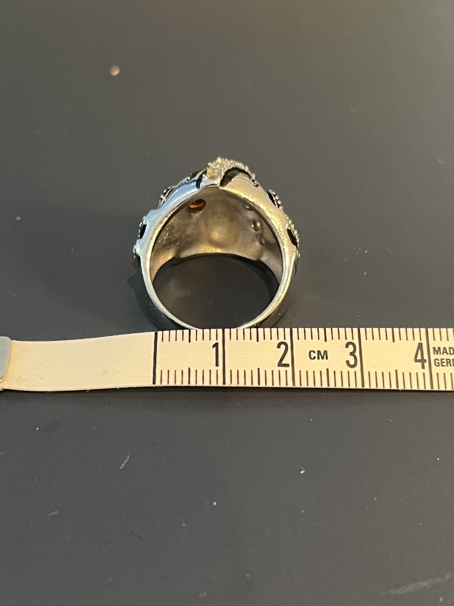 Anelli: Totenkopf Ring, Silber, Herrenring – Nuovo (secondo la descrizione) da Lupsingen venduto da sil_l6wg 6
