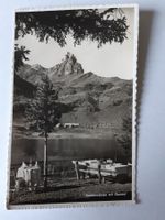Alte Ansichtskarte Postkarte Seebenalpsee mit Sexmor ,Berge