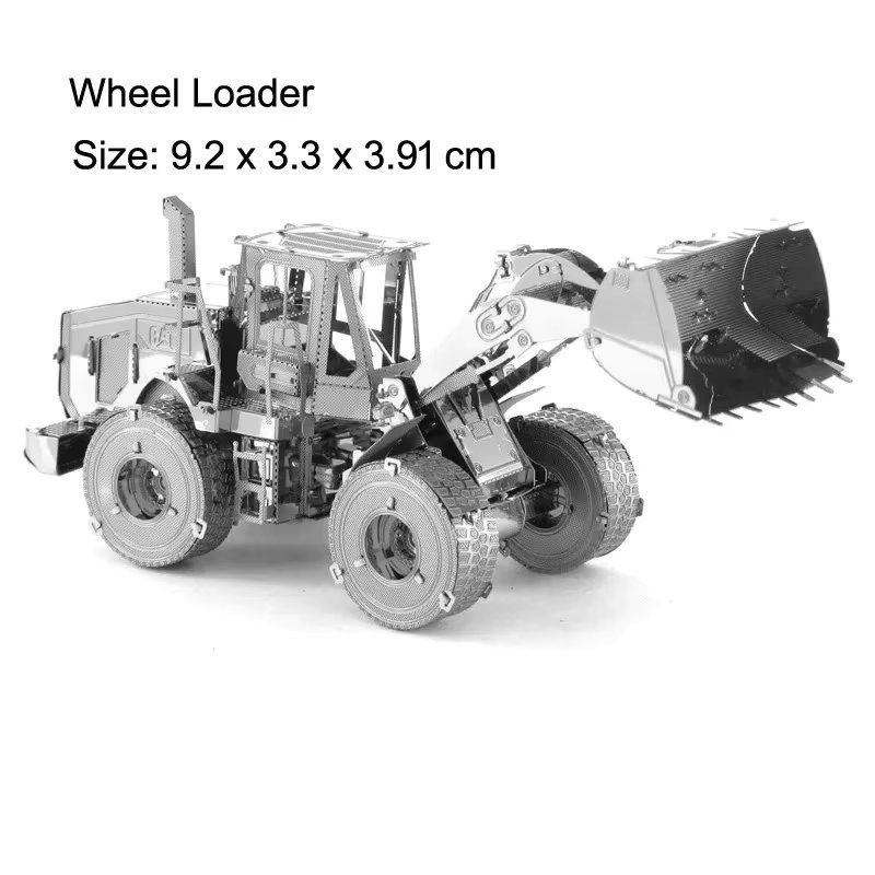 Puzzle: Metall 3D Mini Puzzle Radlader – Nuovo e nell'imballaggio originale da Oppligen venduto da Pin-Fall-Shop