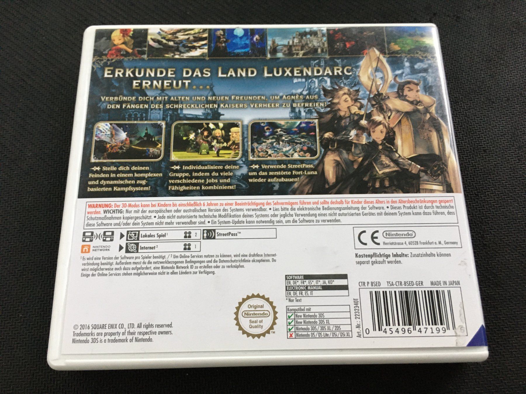 Nintendo Giochi: Bravely Second End Layer - Nintendo 3ds – Usato da St.Gallen venduto da sjosjo 1