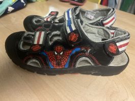 Spiderman Sandalen, Gr. 35, Top Zustand für den Sommer! 