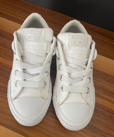 ❤️ Converse All Star Leder Schuhe
