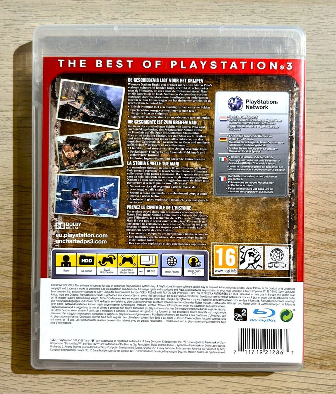 Sony Jeux: Uncharted 2: Among Thieves PS3 – D'occasion à St. Gallen par Alpine.Arcade 1