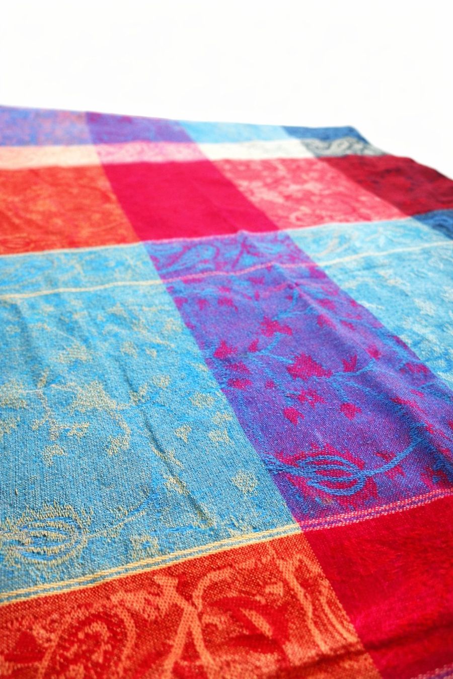 Foulard & Sciarpe: Hochwertiger Damen Schal Bunt Fransen – Nuovo (secondo la descrizione) da Fully venduto da VaneaSelection 5