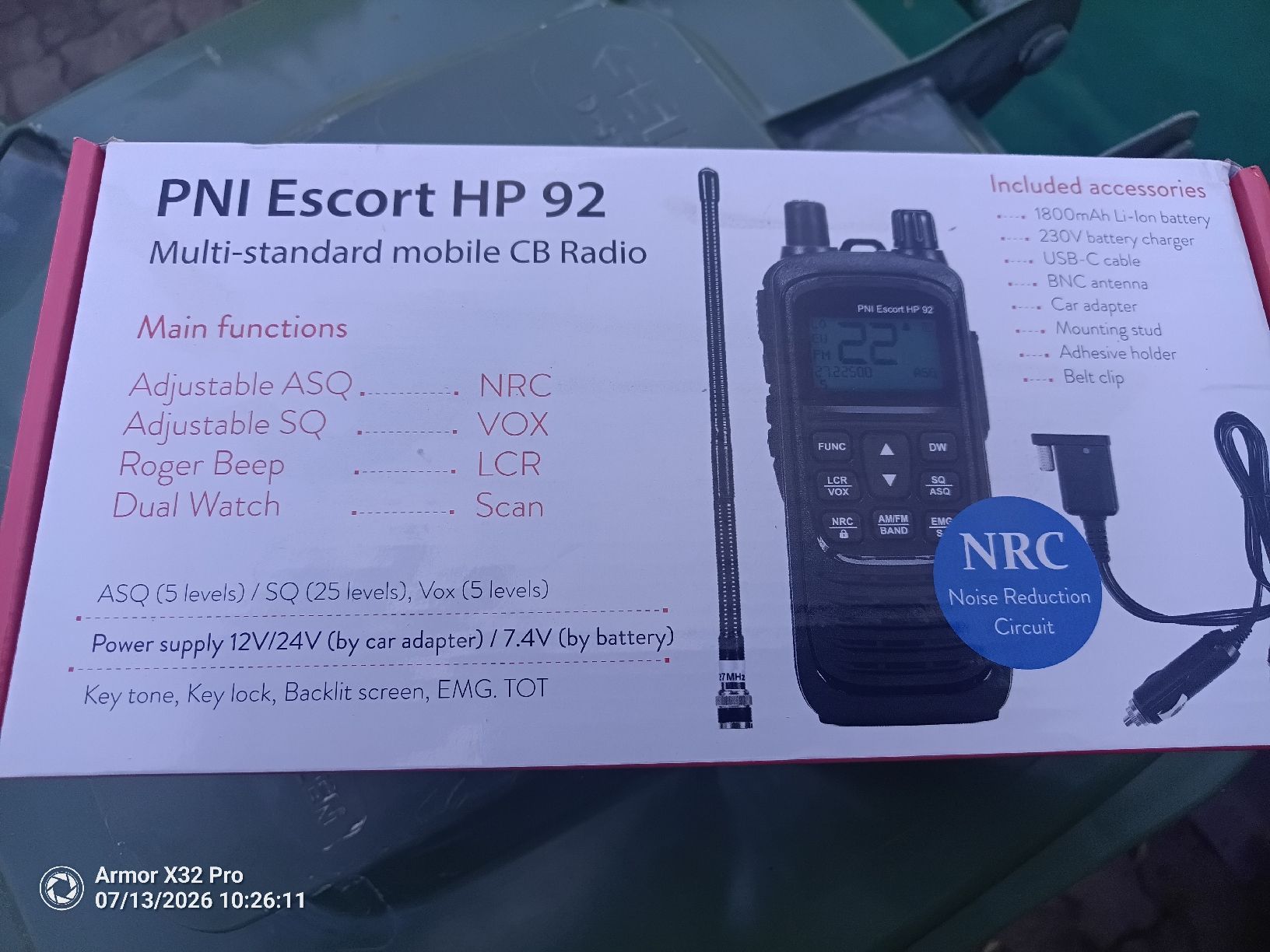 Technique de radiocom: CB PNI Escort HP 92 – Neuf avec emballage d'origine à Neuhausen par Diavolo2