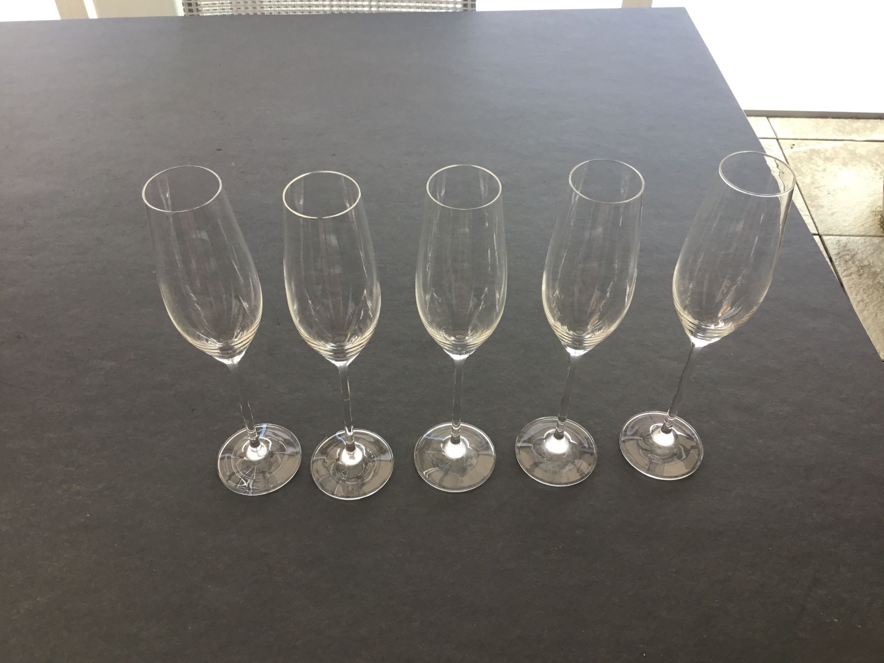 Gläser: Prosecco / Biergläser / Dekanterflasche – Gebraucht aus Schlieren von hespeler99 2