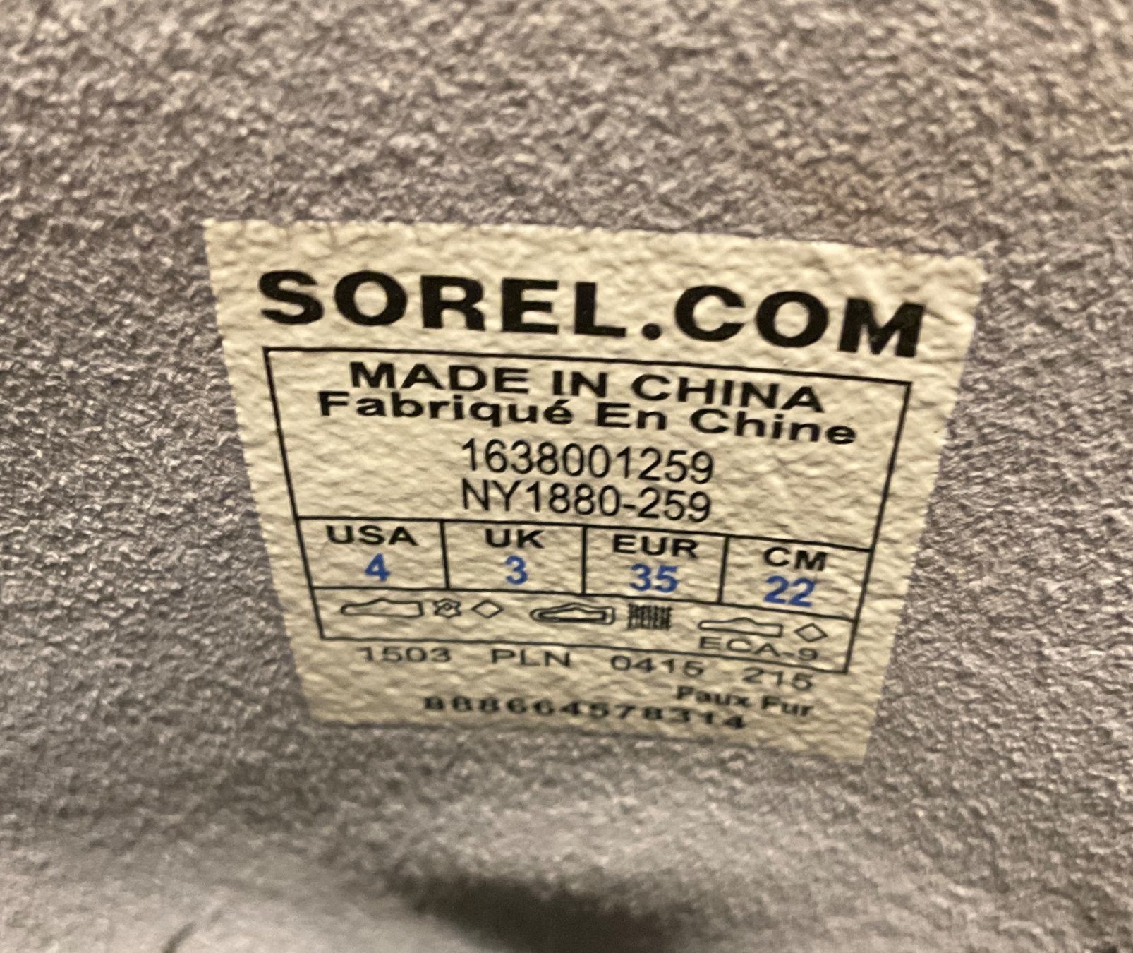 Sorel Scarpe per ragazzi: Winterschuhe Kinder Sorel Grösse 35 – Usato da Spiez venduto da chri-ga 6