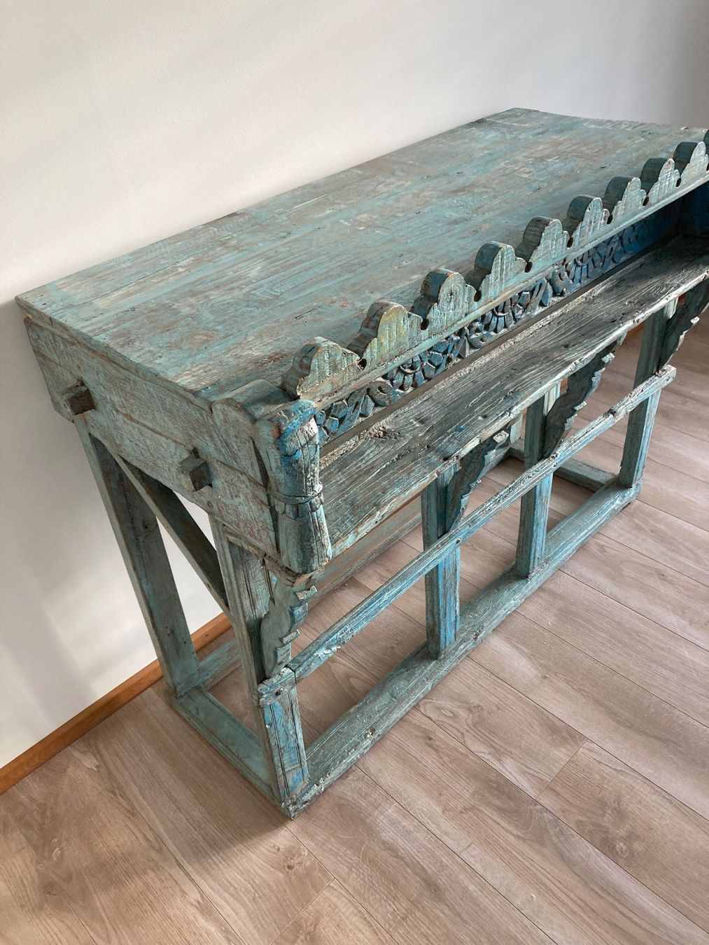 Tavoli: Console en bois antique - Rajasthan - Inde – Usato da Herrliberg venduto da BOULBADI 7