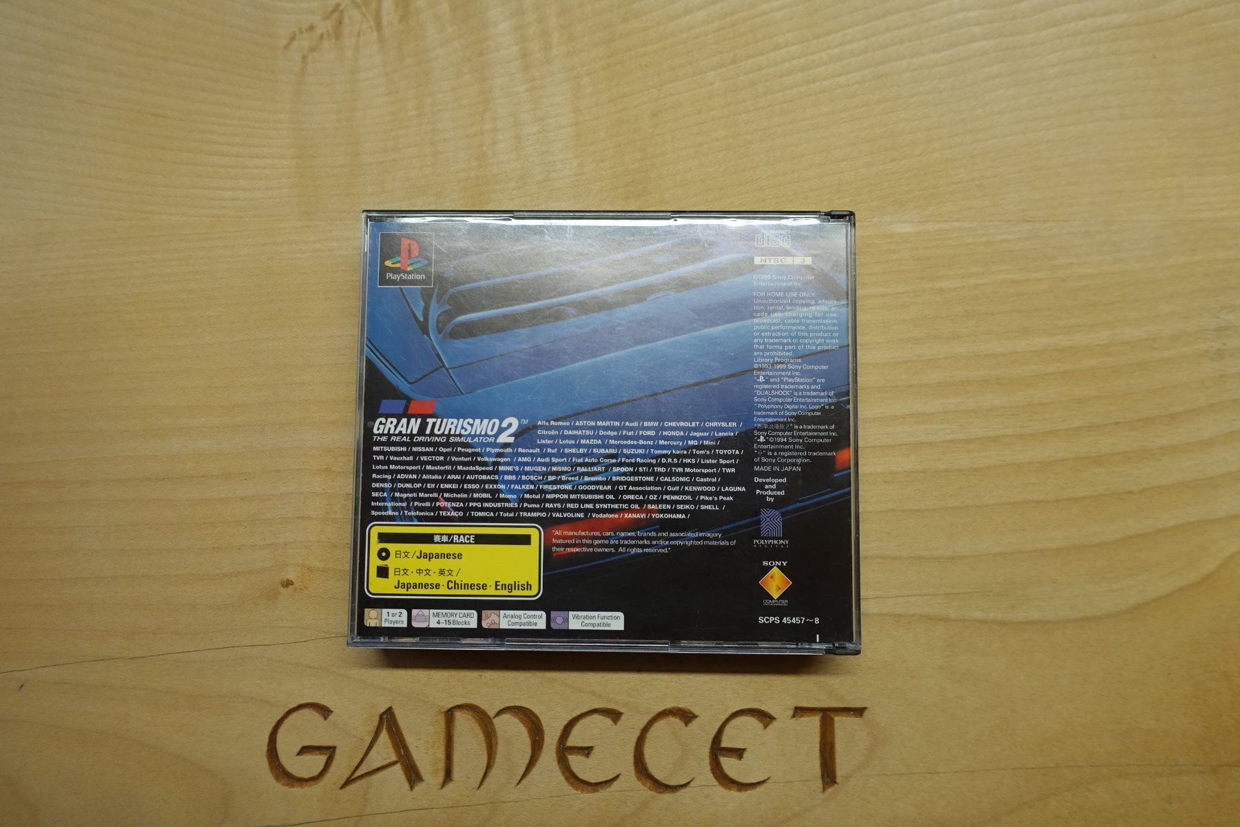 Sony Giochi: Gran Turismo 2 - Japan – Usato da Steinach venduto da Gamecet 2