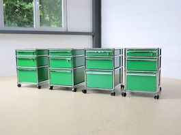 USM Haller Rollkorpus in Grün (Lieferung möglich)