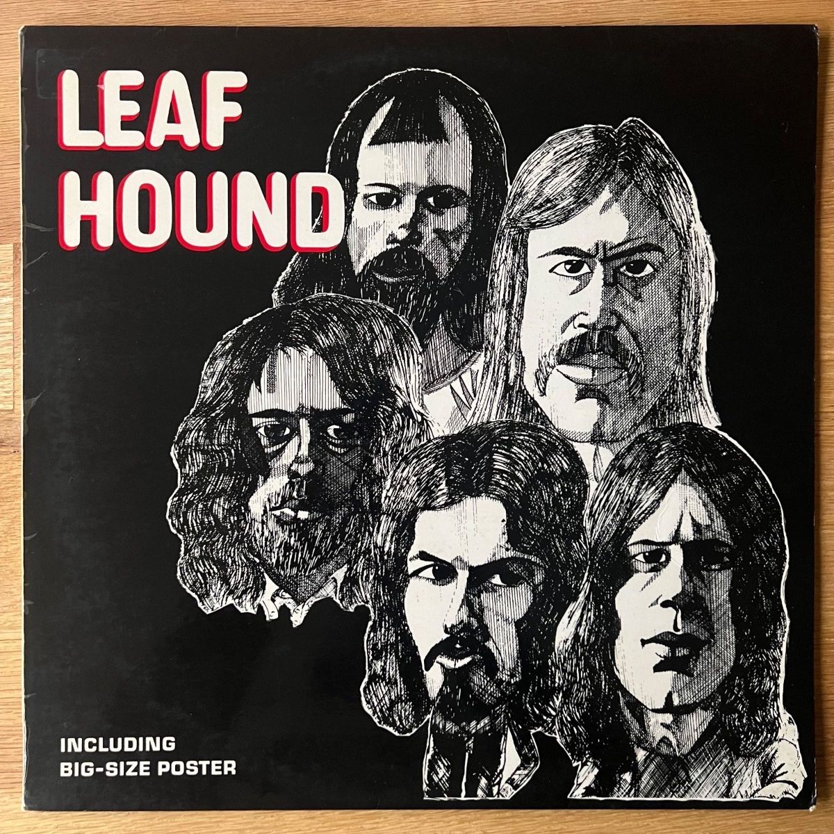 Dischi in vinile: Leaf Hound - Same / 1. D-Press. 1970 incl. Poster – Usato da Gais venduto da soundcave57