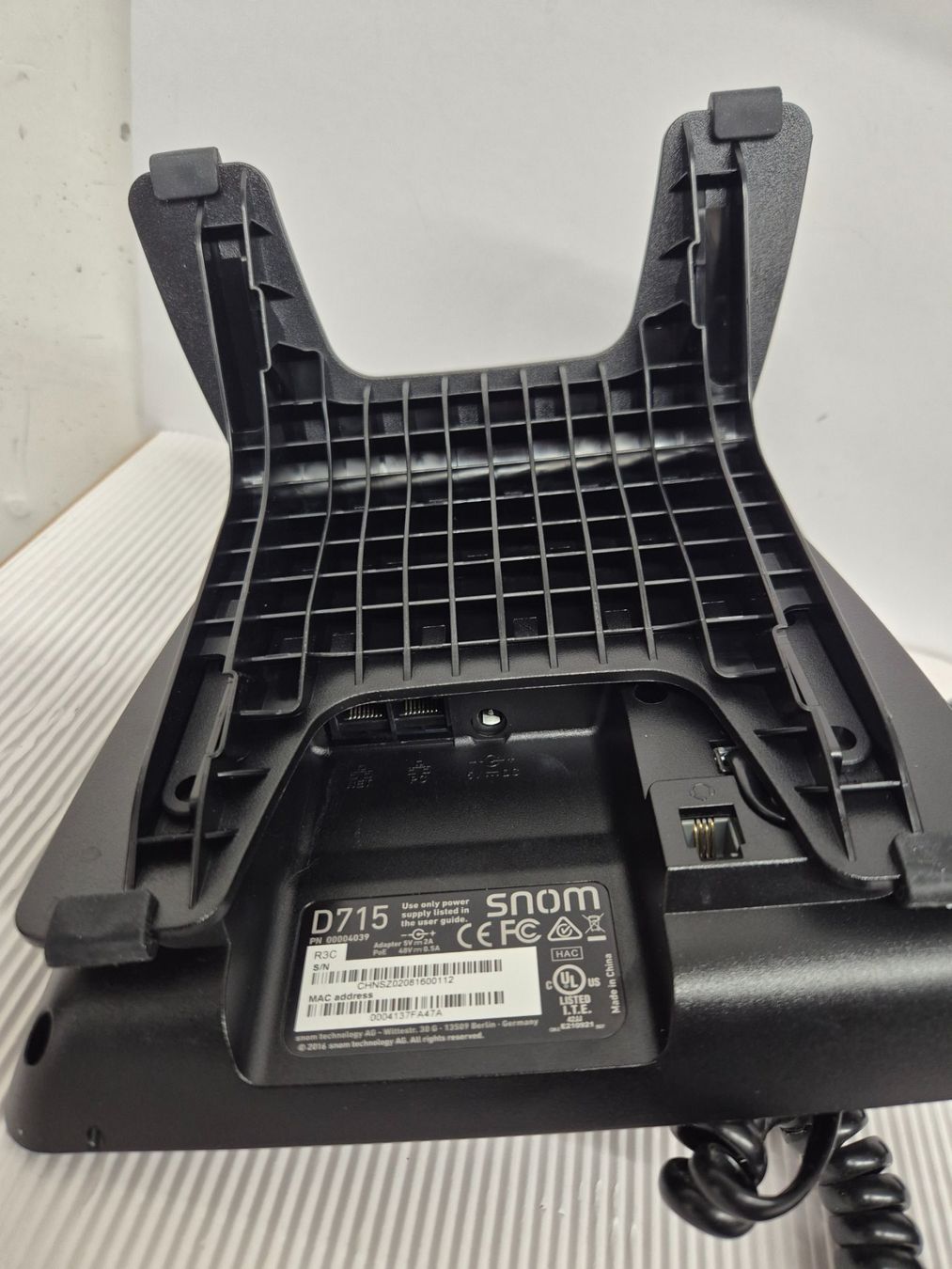 Snom Telefoni: SNOM D715 Tischtelefon VoIP – Usato da Sitterdorf venduto da Lenggi7 1