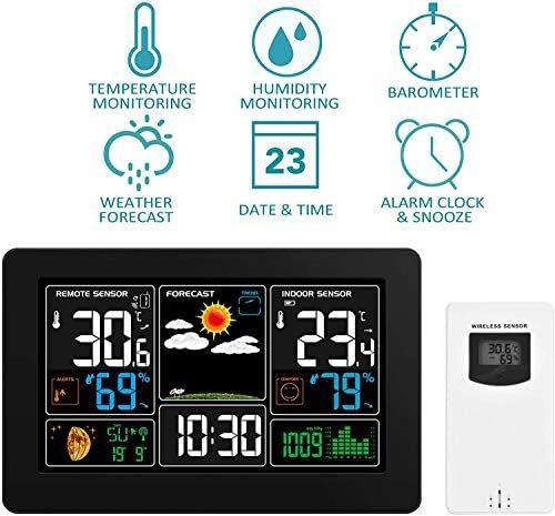 Altro per la casa: Aussensensor Innen Aussen 9-IN-1 Wireless Digital Wecker – Nuovo e nell'imballaggio originale da Hundwil venduto da pak_7zvn 2