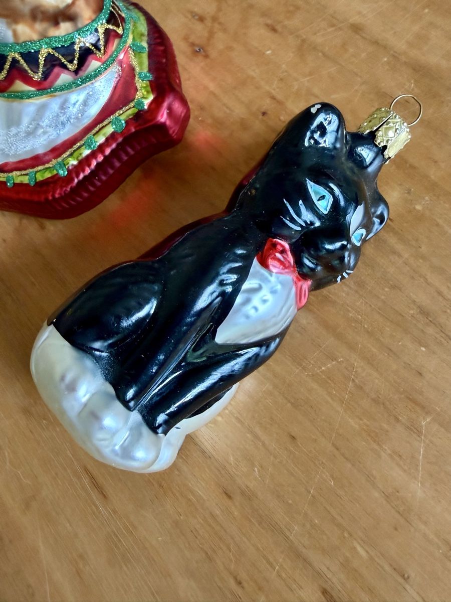Tutte le decorazioni: Weihnachtskugeln Elch und Katze – Usato da Basel venduto da Konix 1