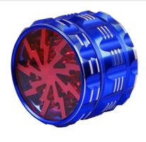 Grinder / Kräuter-Mühle Rot/Blau