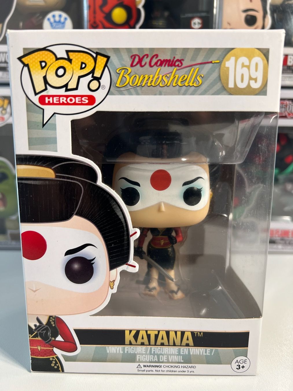 Funko Statuette: Funko POP! Heroes DC Comics Bombshells Katana – Usato da Le Mouret venduto da perfectbijou