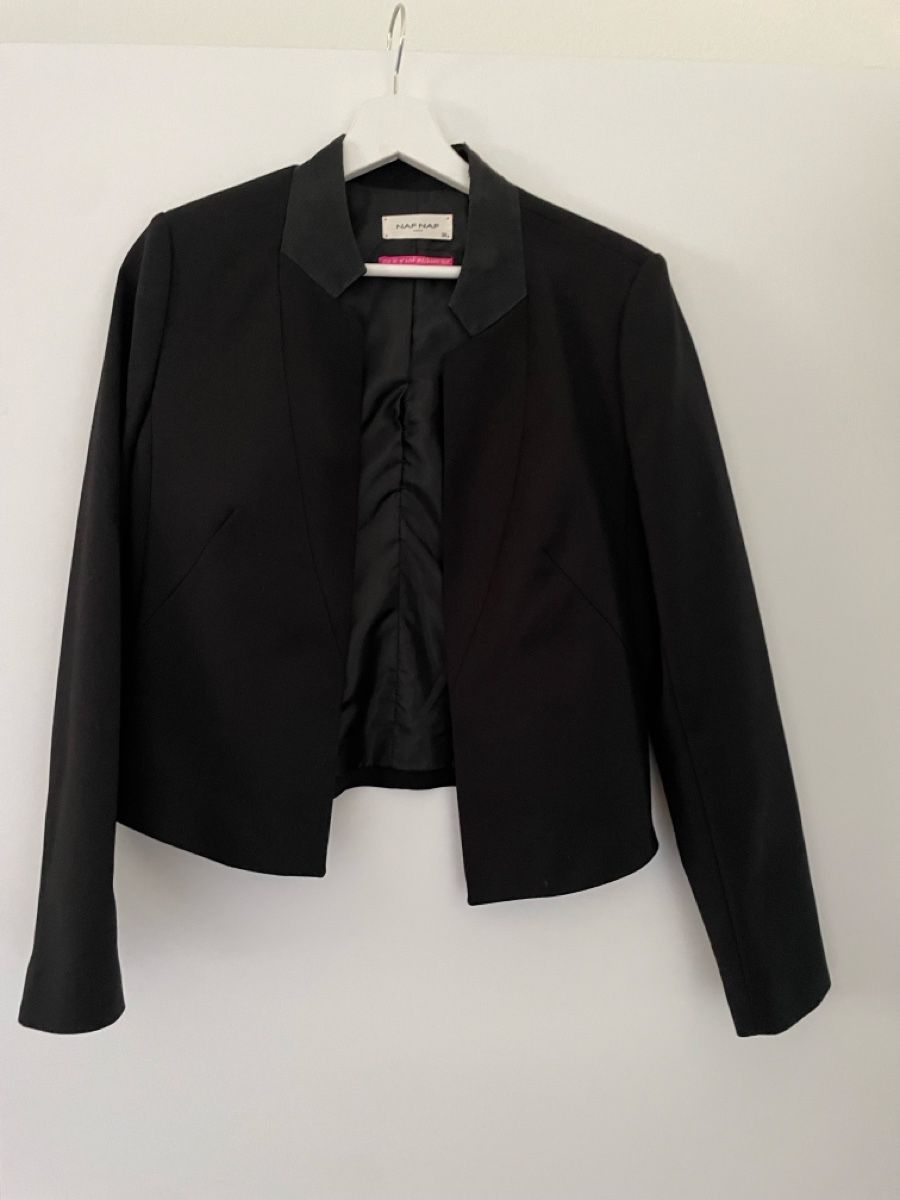 Nafnaf Giacche: Eleganter Damen Blazer schwarz – Usato da Basel venduto da tam_xx5y