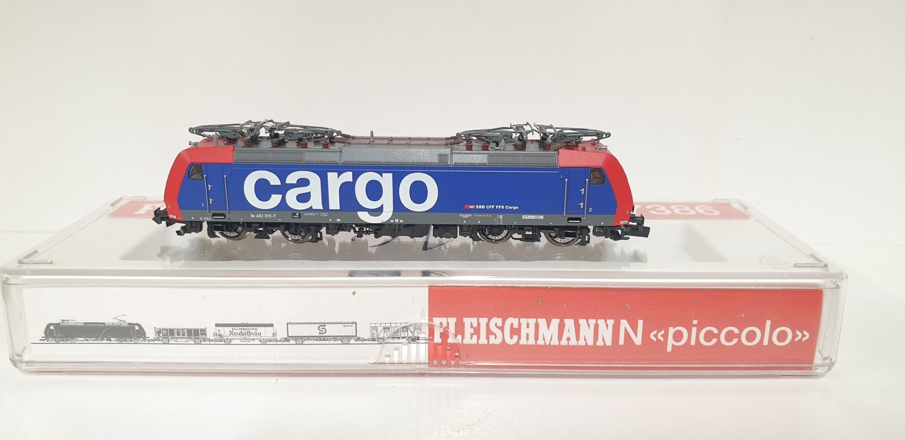 Fleischmann Trains électriques: Fleischmann Spur N  SBB Re482  Carco  7386 – D'occasion à Neuenhof par ludovicco 2