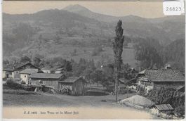 Les Praz et le Mont Joli