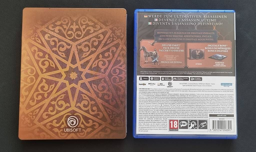 Giochi: Assassins Creed Mirage Collectors Case PS5 – Usato da Oberbipp venduto da ret_6hxb 3