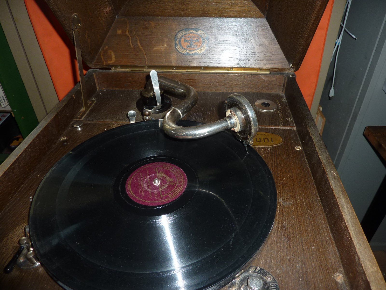 Plattenspieler: Grammophon antik – Gebraucht aus Altstätten SG von Toscana1