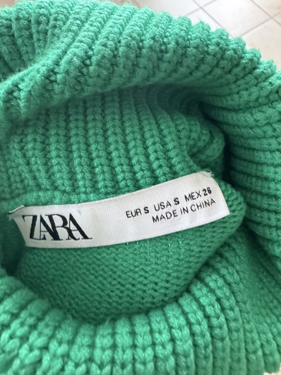 Zara Pulls & Sweat-shirts: Pull vert col roulé – Neuf (Voir description) à Lonay par nei_79jc 2