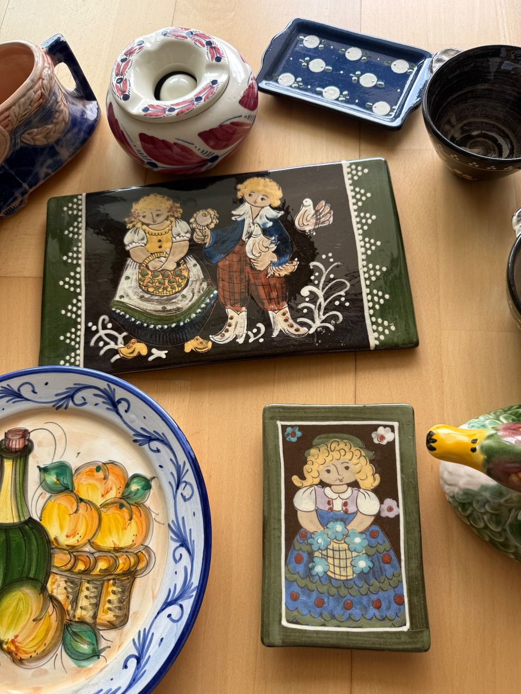 Set di piatti: Vintage Keramik-Konvolut – Usato da Bellmund venduto da estrella01 1