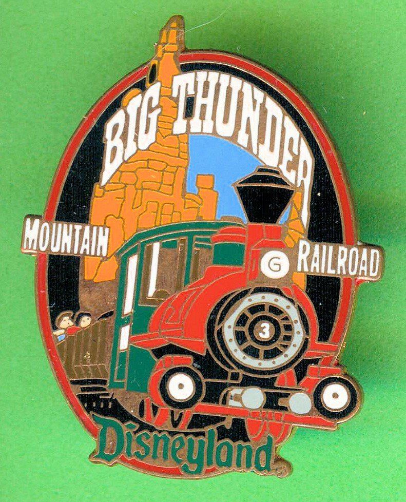 Disney Placchette & Badge: Disney   BIG THUNDER MOUNTAIN RAILROAD – Usato da Winterthur venduto da Sammleroase