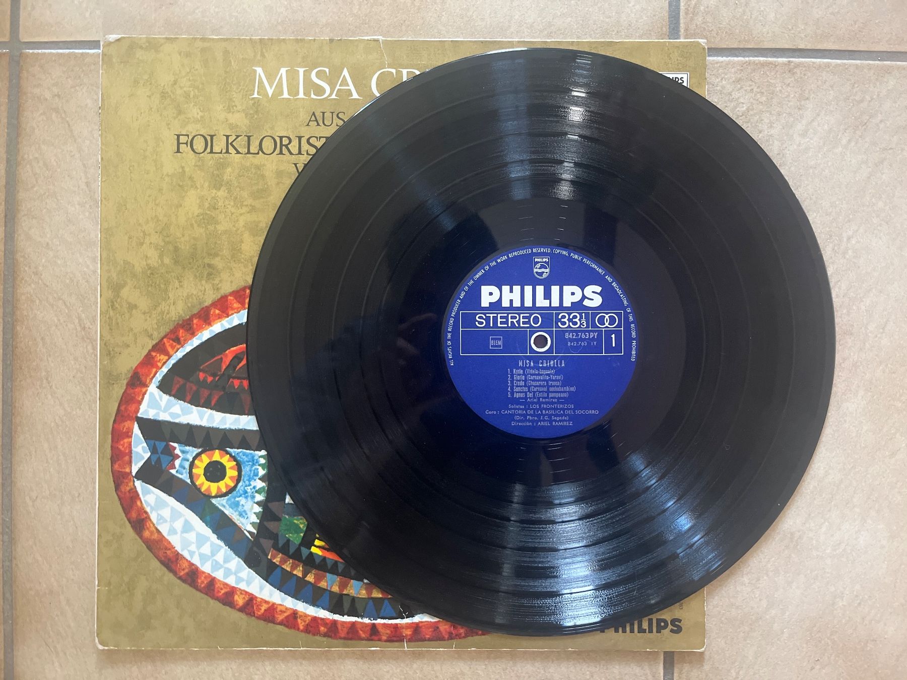 Dischi in vinile: Vinyle 33t. Ariel Ramirez - Misa Criolla 842 763 PY – Usato da Vernayaz venduto da Darkfrost 2