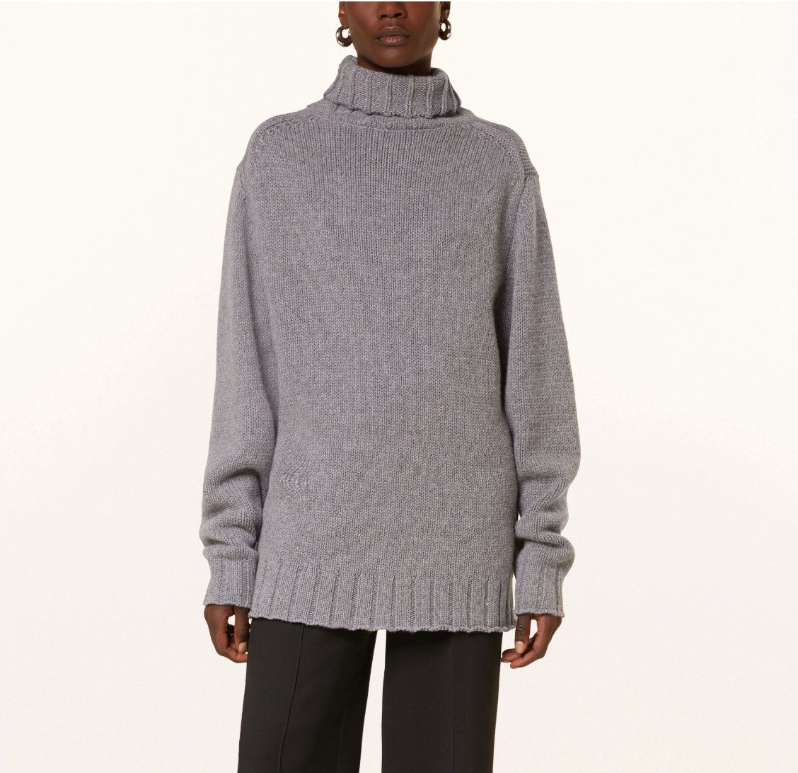 Maglioni & Felpe: Black Palms Rollkragenpullover weiss oversized – Usato da Arosa venduto da MissGipsy 3