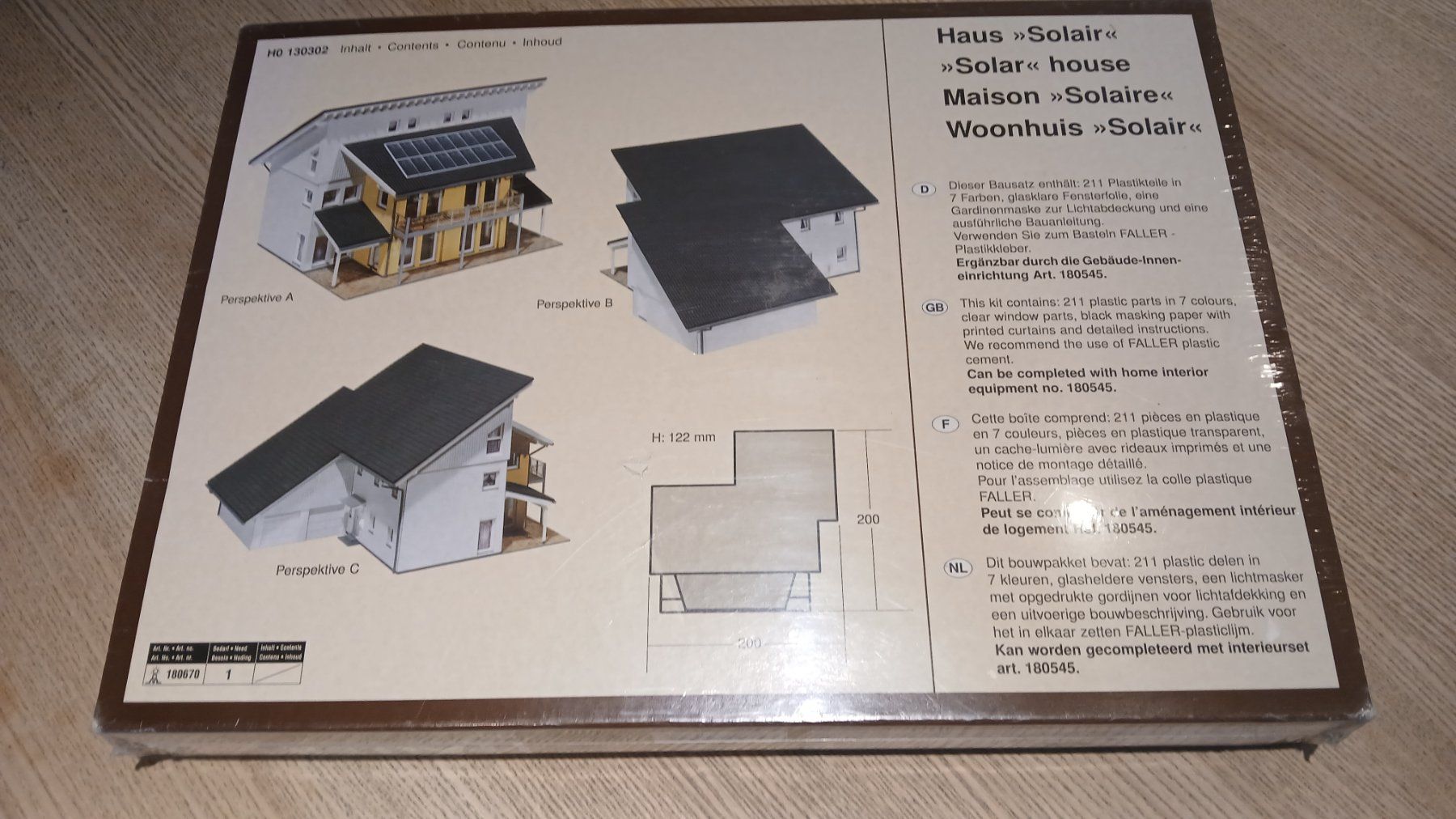 Faller Modelleisenbahnen: Faller H0 Solarhaus – Neu und originalverpackt aus Turbenthal von mau_2c8y 1