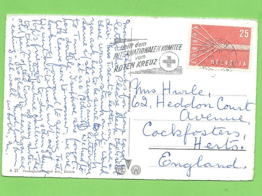 Cartoline postali: Zürich – Nuovo (secondo la descrizione) da Zürich venduto da t24_de 1