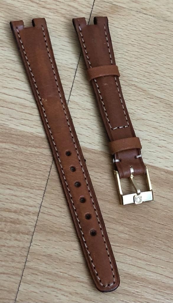 Omega Armbänder & -reifen: Omega Lederband neu 14mm – Neu und originalverpackt aus Matzendorf von BTCSwisswatcher 1