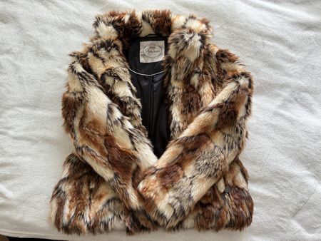 Faux Fur coat „Pepe Jeans“ Grösse S 