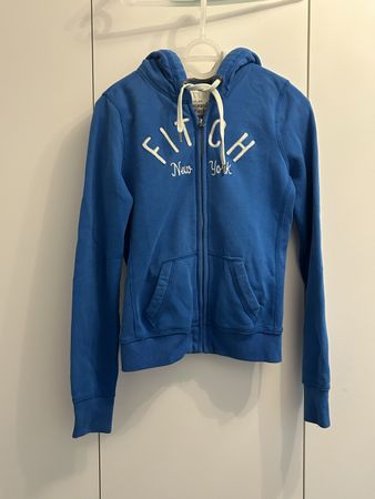 A&F Kapuzenjacke Hoodie Grösse S/M blau