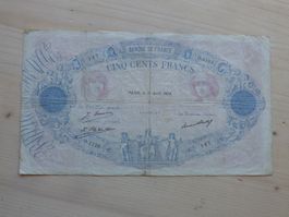 Frankreich ++ 500 Francs 1928