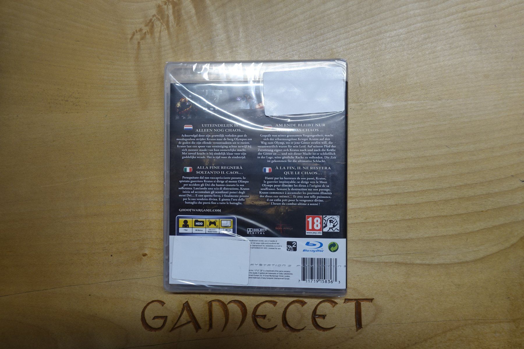 Sony Giochi: God of War III – Nuovo e nell'imballaggio originale da Steinach venduto da Gamecet 5