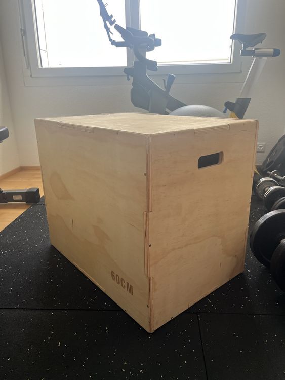 HOMCOM Plyo Box, Sprungbox Aus Holz, Plyometric Plattform Mit