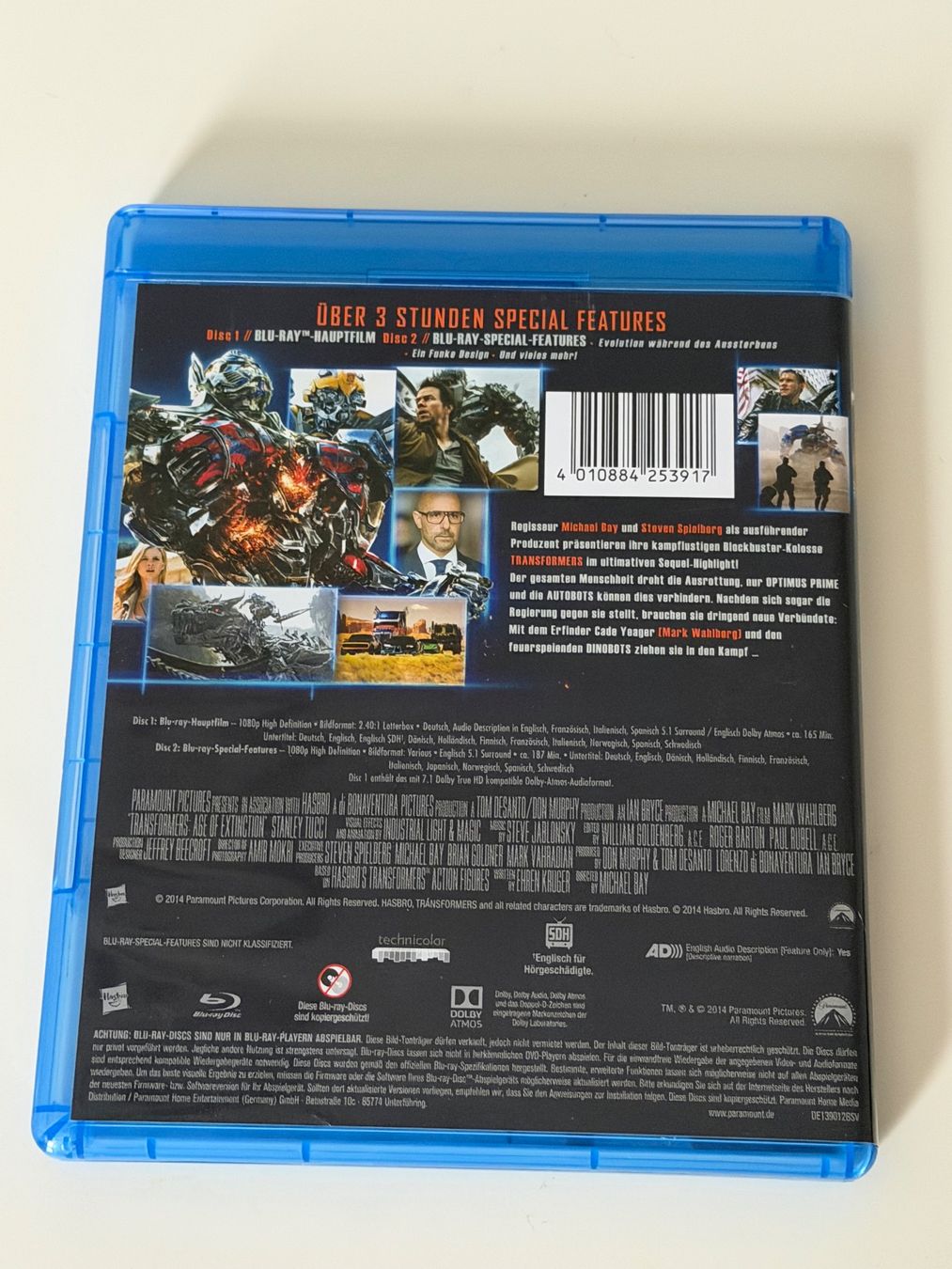 Tutti i DVDs: Transformers 4: Ära des Untergangs - Blu-ray – Usato da Altstätten SG venduto da sheamus 1