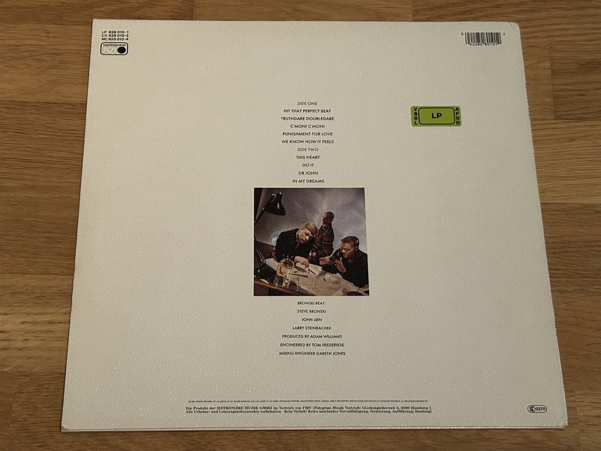 Dischi in vinile: Bronski Beat. 1986. Truthdare Dounledare – Usato da Faulensee venduto da Mizuno06 1