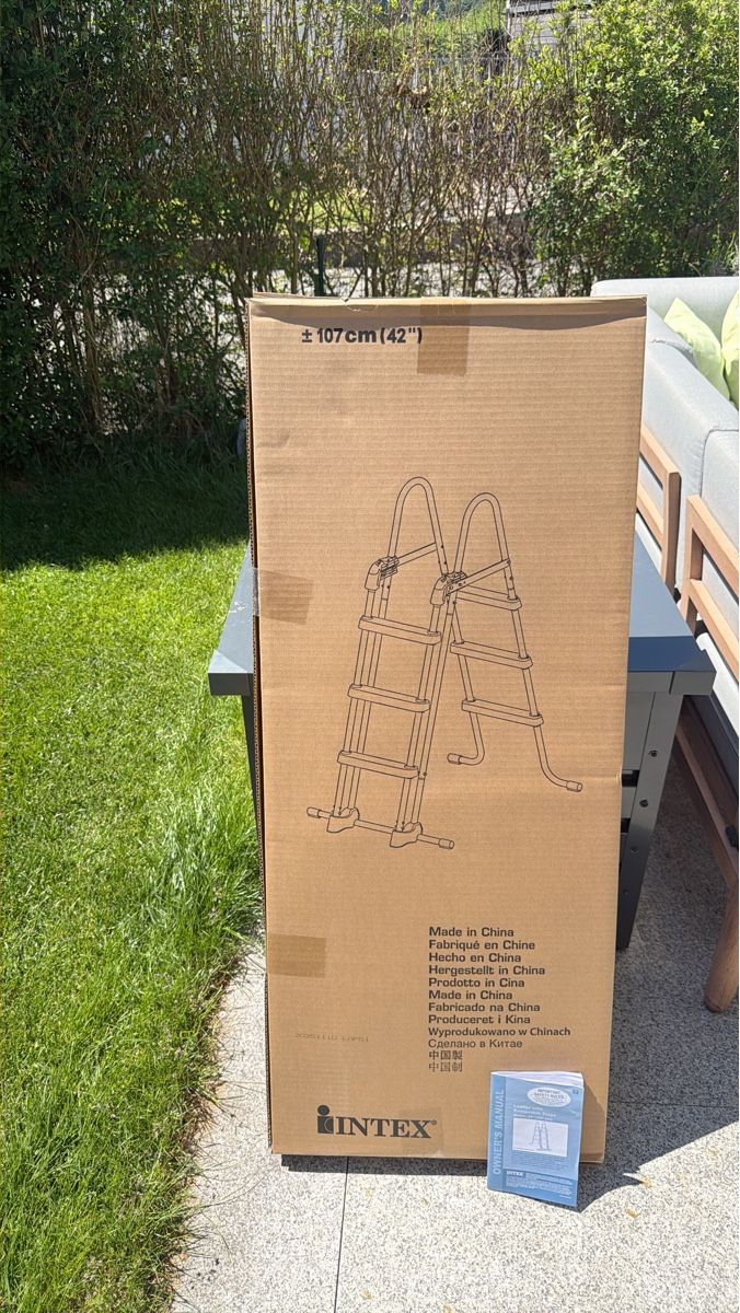 Scale: Intex Poolleiter - Sicher in den Pool, neuwertig! – Nuovo e nell'imballaggio originale da Niederrohrdorf venduto da rap_w8nw